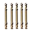 M35 Cobalt Twist Drill Bit Set - 5pcs, Double Head, 3.2mm, HSS Steel - 1