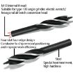 16mm Electric Wrench Hole Opener Door Lock Drill Bit Template - 3
