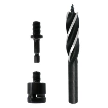 Electric Wrench Hole Opener 25mm Door Lock Drill Bit Template Tool - 1