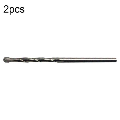 2pcs 3x66mm Electric Shock Drill Bits for Wall & Soil Construction - 1