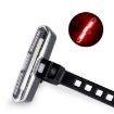 USB Charging Bicycle Tail Light - LED Warning Light for Night Riding - 1