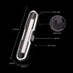 USB Charging Bicycle Tail Light - LED Warning Light for Night Riding - 3