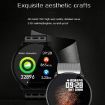 Q88 Smart Watch IP68 Waterproof Men Sports Android Bluetooth Black Red - 5