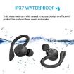 BE1032 Fluorescent Green Waterproof Sports TWS Bluetooth Earphones - 3
