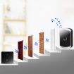 CACAZI FA50 Wireless Doorbell, Self-generating, UK Plug, Black - 7