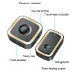 CACAZI A58 Smart Wireless Doorbell EU Plug Gold - No Battery Needed - 5
