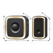 CACAZI A58 1 For 1 Smart Wireless Doorbell, EU Plug, Silver, No Battery - 3