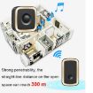 CACAZI A58 1 For 1 Smart Wireless Doorbell, EU Plug, Silver, No Battery - 4