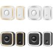 CACAZI A58 1 For 1 Smart Wireless Doorbell, EU Plug, Black Silver - 2