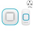 CACAZI V028F Wireless Music Doorbell, No Battery, UK Plug, White - 1