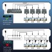 60m 1x4 HDMI Splitter Extender POC 1080P@60Hz AU Plug - 6