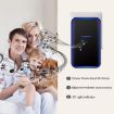 CACAZI Wireless Doorbell & Elderly Pager, US Plug, White - 8