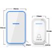 CACAZI Wireless Doorbell EU Plug - Smart Digital Doorbell for Home - 3
