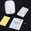 CACAZI Smart Waterproof Wireless Doorbell Pager, UK Plug, Black - 9