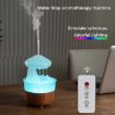 V50 Desktop Night Light Humidifier & Aroma Diffuser, US Plug, Green - 6