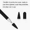Huawei M-Pencil 3-in-1 Stylus Silicone Cover & Pen Cap Set - 2 Sets, Gray - 3