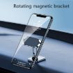 Magnetic Car Phone Holder - 2 PCS Suction Cup, F6 Black - 4
