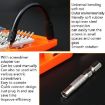 Obadun 9800 58-in-1 Screwdriver Set for Phone & Glasses Repair (Orange) - 5