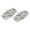 316 Stainless Steel Six-Hole Hinge, 38x76x4mm Specification - 1