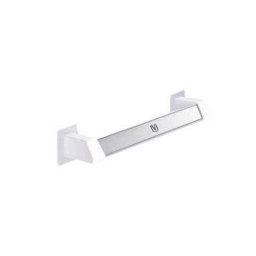 Vilscijon Aluminum Wall Shelf Bathroom Slippers Towel Rack, Silver - 1