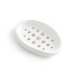 2 In 1 Bathroom Drain Brush & Soap Box - White | TM17005 - 1