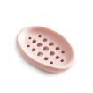 2 In 1 Bathroom Drain Brush & Soap Box - Pink | TM17005 - 1