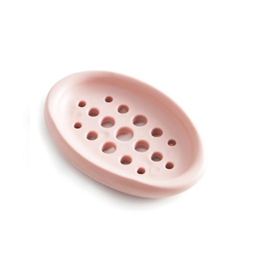 2 In 1 Bathroom Drain Brush & Soap Box - Pink | TM17005 - 1