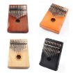 17-Tone Thumb Piano Kalimba for Beginners, Black Finger Piano - 2