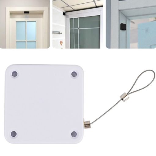 P093 Automatic Doorkeeper Telescher Door Closer, 3rd Gen White 800g - 1