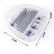 58-in-1 Chrome Vanadium Steel Mobile Phone Repair Screwdriver Set - 3