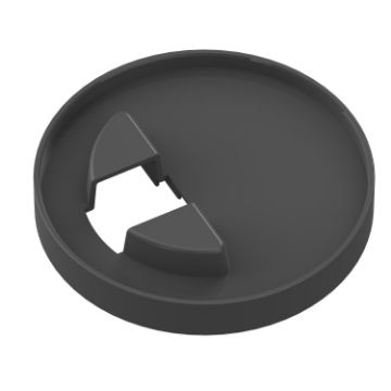 JS10 Audio Punch-Free Desktop Bracket for Echo Show 10 - Black - 1