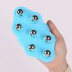 Seven-ball Massager Meridian Brush Lymphatic Roller, Blue, 70 Char - 5