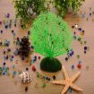 Silicone Fake Coral Aquarium Plant - Green Decorative Fish Tank Ornament - 2