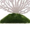 Silicone Fake Coral Aquarium Plant - Green Decorative Fish Tank Ornament - 4
