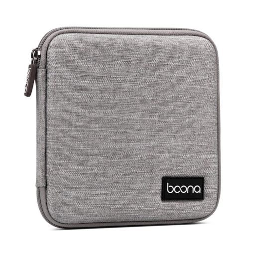 Baona BN-F021 Grey Car Home DVD CD Storage Bag for PS4 Games - 1