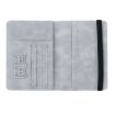 RFID Travel Passport Card Bag - Black Elastic Band Protective Case - 6