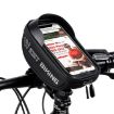 WEST BIKING Waterproof Bike Handlebar Phone Bag - Touch Screen, Reflective - 2