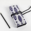 Saury Canvas Pen Bag - 24 Holes Roller Pen Storage Stationery Box - 4