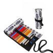 36 Holes Saury Canvas Pen Bag - Color Lead Roller Storage Box - 1