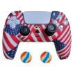 PS5 Gamepad Silicone Protective Cover 2 PCS with 31+ Hats - 1