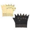 Dispensing Protective Non-Slip Half-Finger Gloves, Free Size, Skin Color - 2