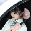 Gray Cat Claw Car Plush Head & Neck Pillow - Decorative Shoulder Pad - 5