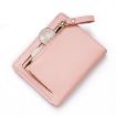 BATSIOE Ladies Wallet - Black Two-Fold Multi-Card Coin Purse - 5