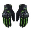 Riding Tribe MCS-17 Touch Screen Motorcycle Gloves, Size L, Green - 1
