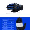 Riding Tribe MCS-17 Touch Screen Motorcycle Gloves, Size L, Green - 8