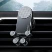 Oatsbasf Car Gravity Metal Bracket for Folding Screen Phones - Black - 1