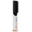 2 In 1 Curling & Straightening Mini Hair Straightener, White, Dual-Use - 1