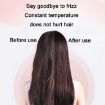 2 In 1 Curling & Straightening Mini Hair Straightener, White, Dual-Use - 5
