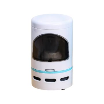 XCQ-01 White Desktop Vacuum Cleaner & Pencil Sharpener Combo - 1