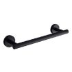 Black 304 Stainless Steel Grooved Bathroom Pendant Shelf, 40cm Rod - 2